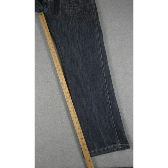 VINTAGE Southpole Jeans Mens 36 Blue Baggy Skater Hip Hop‎ Yellow Tab Y2K 90s